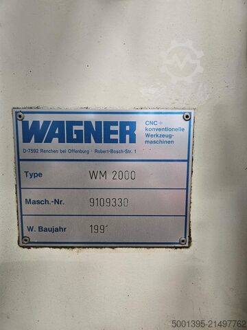 Milling machine WAGNER WM 2000