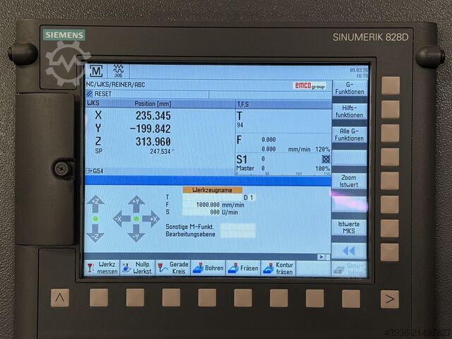 CNC Freze Makinesi EMCO - FB 450 MC EMCO FB 450MC