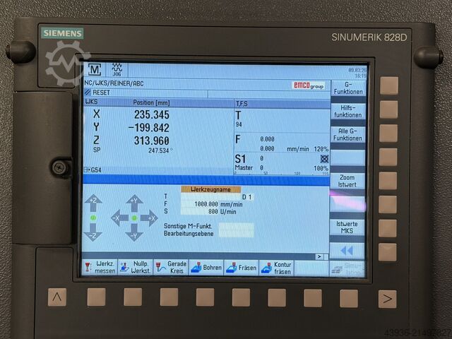 CNC Freze Makinesi EMCO - FB 450 MC EMCO FB 450MC