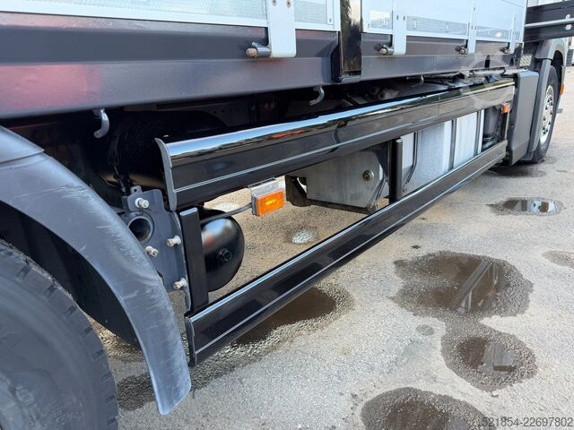 Laadplatform Scania P320 Flatbed-truck + HIAB X-HiPro 162 E4, 2019