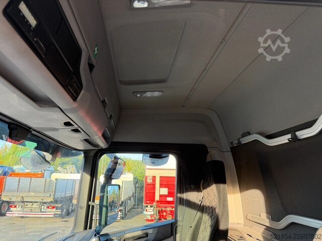 Læsseplatform Scania P320 Flatbed-truck + HIAB X-HiPro 162 E4, 2019
