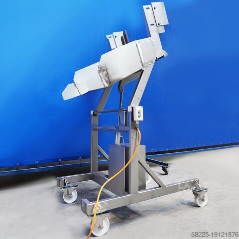 Vakuumtumlarutrustning N/N Meat bin tipper