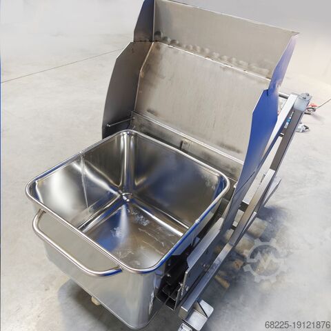 Vakuumtumlarutrustning N/N Meat bin tipper