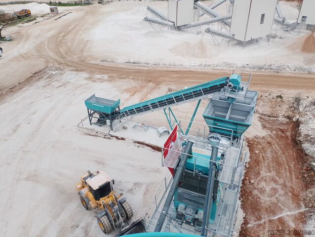 Central móvel de concreto, concreto CONSTMACH 100 M3/H Mobil Concrete Batching Plant