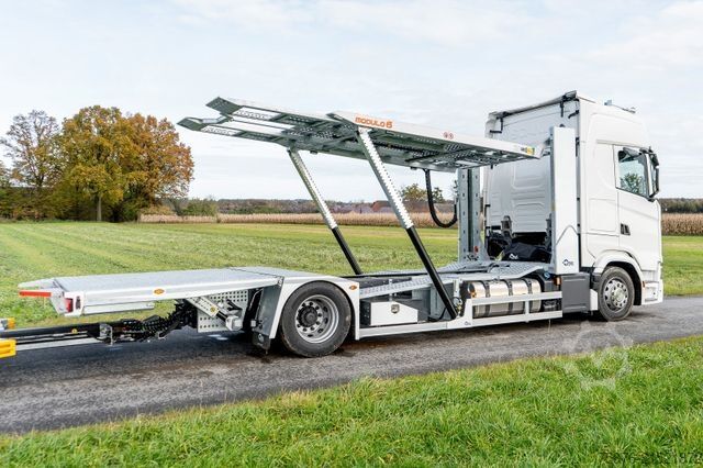 Biltransportlastbil SCANIA S500 B4x2LB Autotransporter für 6 PKW'S