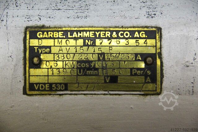 Koelwaterpomp Garbe Lahmeyer AV15/15 P