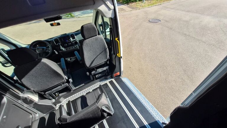 Kleinbus Opel Movao Fiat Ducato Systemboden Rolli / Dreh.