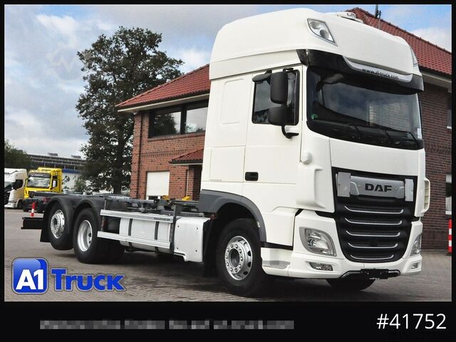 Caminhão com carroçaria intercambiável DAF DAF XF 480 FAN SSC Intarder, Lenkachse