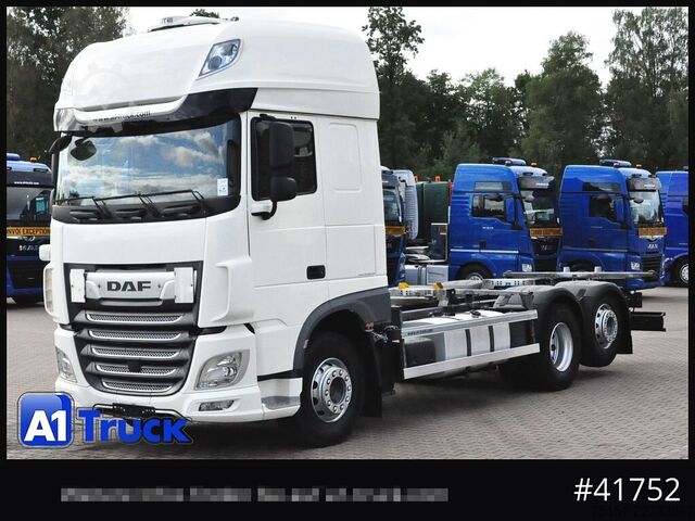 Caminhão com carroçaria intercambiável DAF DAF XF 480 FAN SSC Intarder, Lenkachse