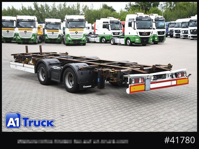 Caminhão para fins especiais KRONE ZZW 18, Jumbo, Multi Höhe bis 850-1400mm,