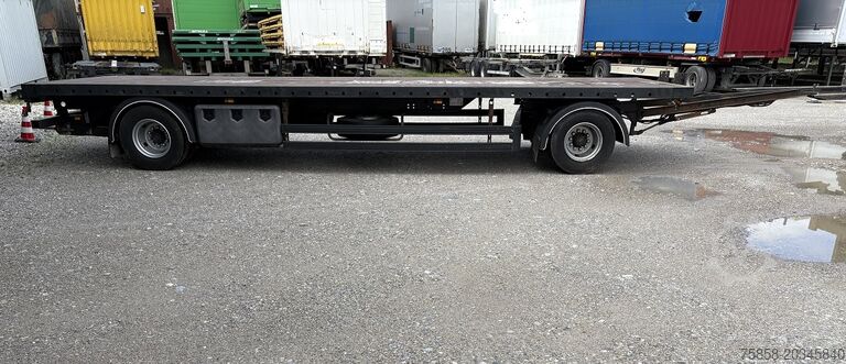 Remorque à plateau ouvert WEB Trailer Plattformanhänger 7950 mm STROH