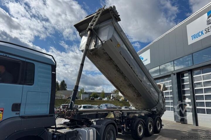 Semi-reboque basculante SCHWARZMÜLLER SPA 3/E Lenkachse / Hydr. Heck