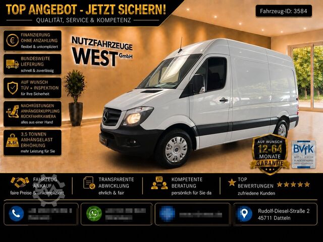 Bestelwagen met verhoogd dak MERCEDES-BENZ Sprinter 316 CDI*Hoch+Lang*AHK=3,5T*Garantie*1HD