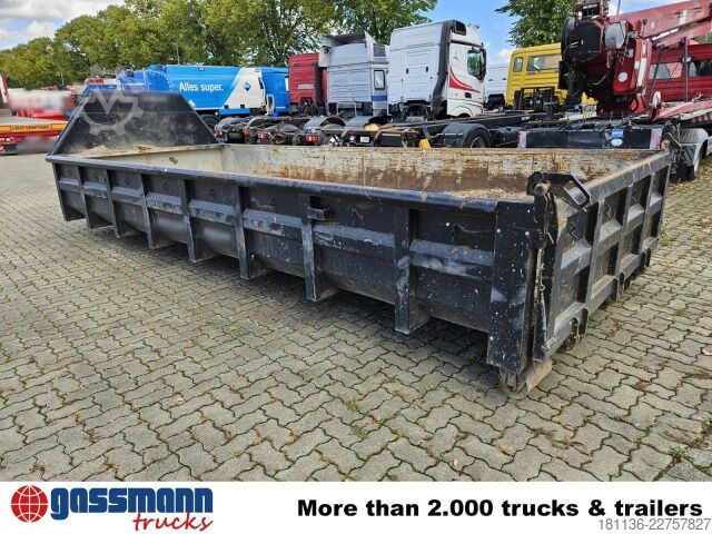 Kontejner sa kukom  Abrollcontainer mit Klappe ca. 10m³, überfahrbar
