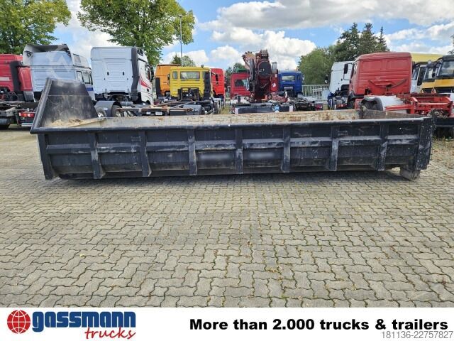 Kontejner sa kukom  Abrollcontainer mit Klappe ca. 10m³, überfahrbar