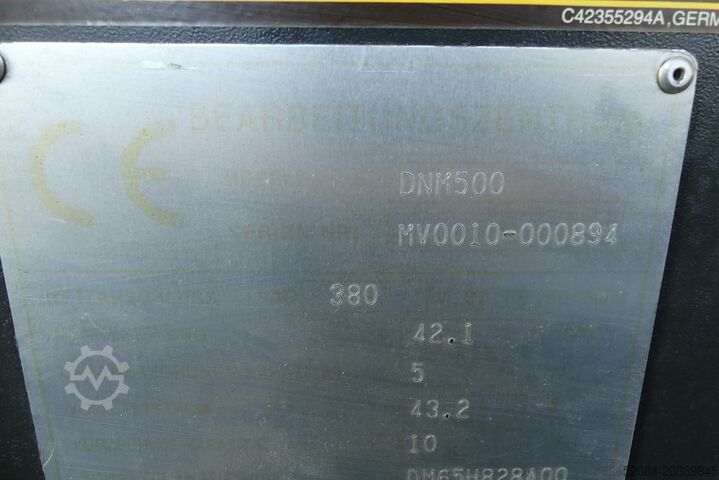 Vertikalt CNC-bearbetningscenter Doosau DNM500