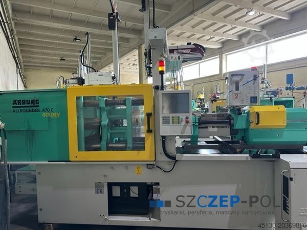 Machine de moulage par injection Arburg 470C 1500-400