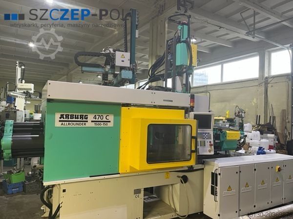 Machine de moulage par injection Arburg 470C 1500-150/150