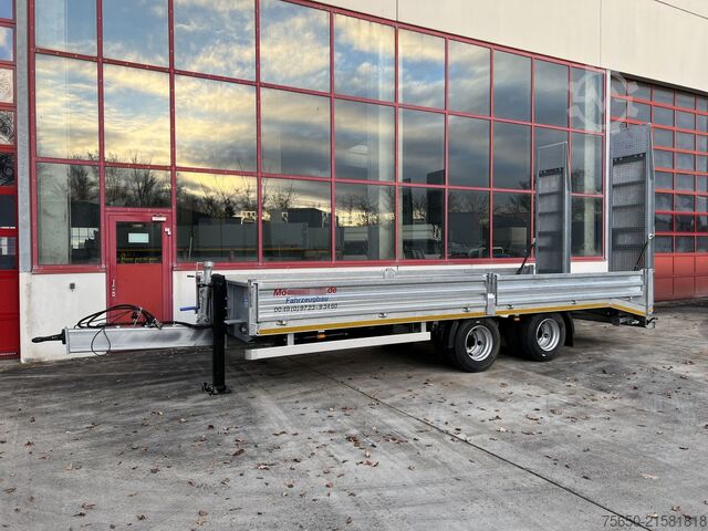 Low loader trailer Möslein TTO 19  19 t Tandemtieflader,Neufahrzeug