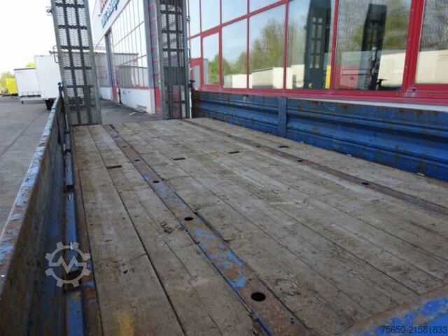 Low loader trailer Müller Mitteltal ETUE-TA 18,0  18 t GG Tandemtieflader