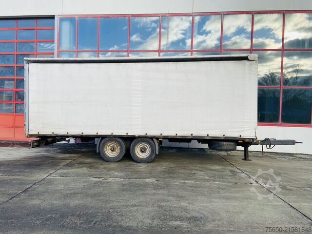 Brandalı açık römork Obermaier OS2-L105L  Tandemplanenanhänger