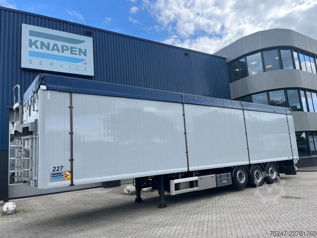 Vloer verplaatsen Knapen Trailers K200 K200-92m3 Liftas SAF 10mm Hogedrukreiniger