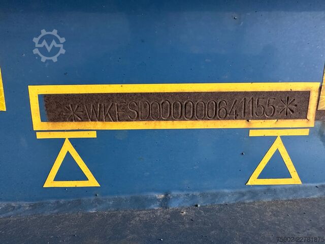 Containervervoer Krone 45FT High Cube / Empty weight: 4.230kg / BPW / ...