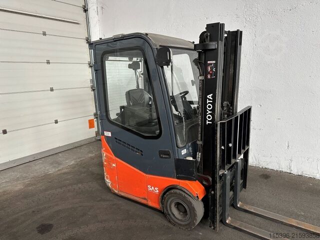 Electric 3-wheel forklift Toyota 7FBEST13 - TRIPLEX 4,3 m - nur 1,98 cm hoch !!!