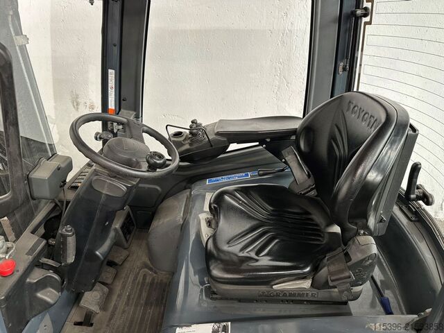 Electric 3-wheel forklift Toyota 7FBEST13 - TRIPLEX 4,3 m - nur 1,98 cm hoch !!!