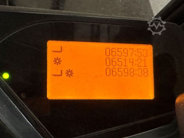 Electric 3-wheel forklift Toyota 7FBEST13 - TRIPLEX 4,3 m - nur 1,98 cm hoch !!!