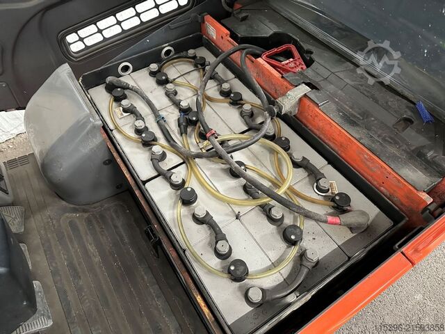 Electric 3-wheel forklift Toyota 7FBEST13 - TRIPLEX 4,3 m - nur 1,98 cm hoch !!!