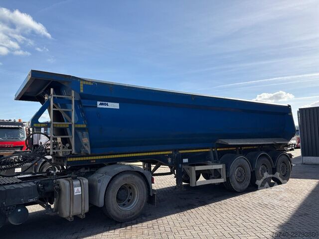 Skraldevogn MOL - + 3X SAF AS + LIFT AS + STUUR AS + KIPPER + H...