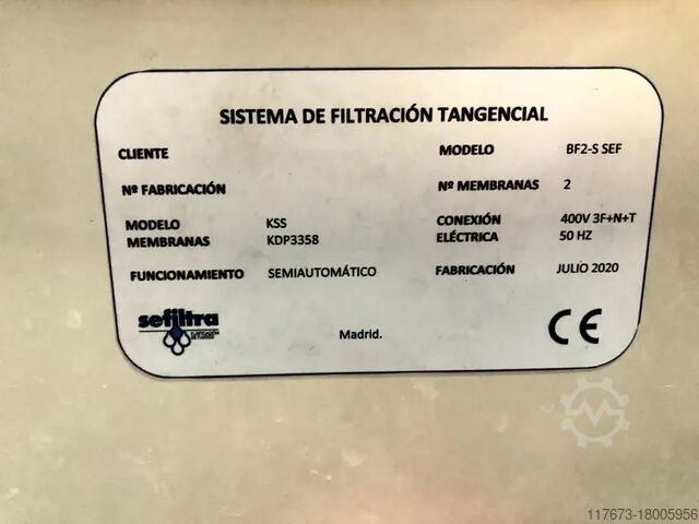 Filtro Sefiltra BF2-S SEF