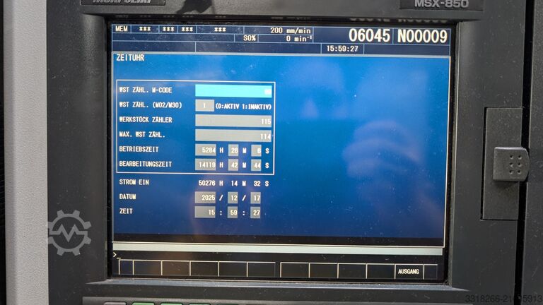 CNC turning and milling center Mori Seiki NL1500/500