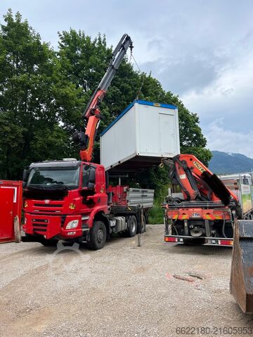 Κοντέινερ με πλαίσιο μεταφοράς Gföllner Bürocontainer für Baustelle