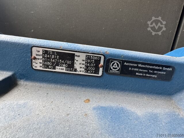 Rotacioni klipni kompresor Aerzen Aerzen Delta Hybrid D75L