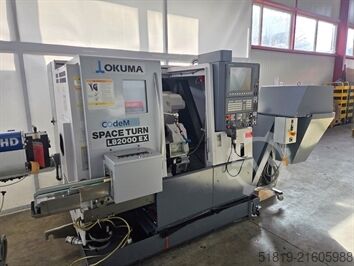 CNC turning lathe OKUMA LB 2000 EX