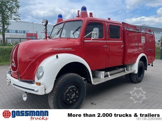 Brandbil Magirus Deutz A 3500/6, ELF/TLF 16/25, 4x4 Feuerwehr