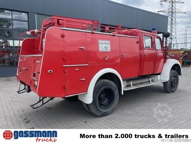 Brandbil Magirus Deutz A 3500/6, ELF/TLF 16/25, 4x4 Feuerwehr
