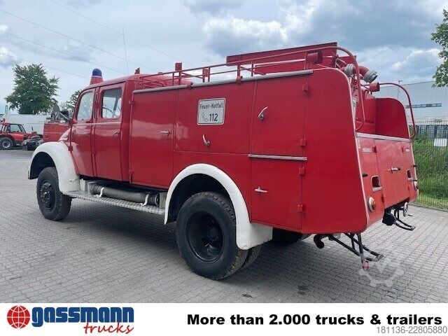Brandbil Magirus Deutz A 3500/6, ELF/TLF 16/25, 4x4 Feuerwehr