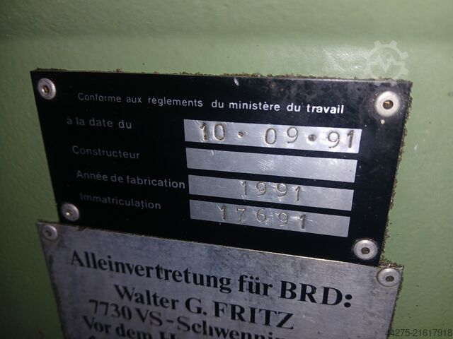 κόσκινο ροκανιδιών, μηχανή διαλογής, δονούμενο κόσκινο Henri Petit Jean kein Schwanog B 222