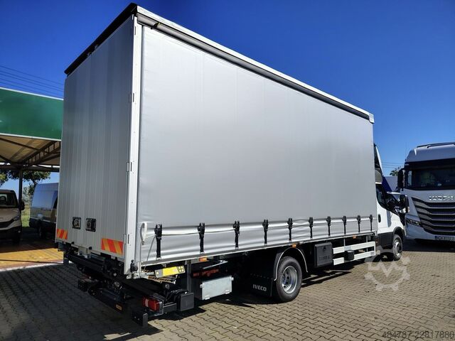 Curtain sider van IVECO Daily 70C18HA8 Plane LBW BackSleeper SOFORT