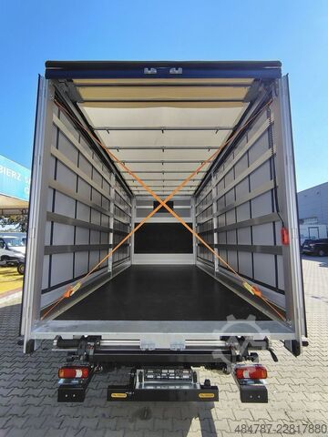 Curtain sider van IVECO Daily 70C18HA8 Plane LBW BackSleeper SOFORT