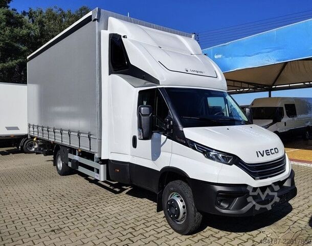 Curtain sider van IVECO Daily 70C18HA8 Plane LBW BackSleeper SOFORT