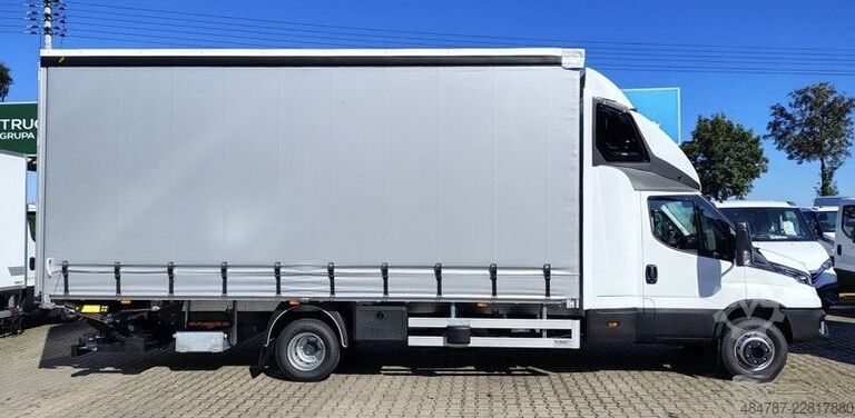Curtain sider van IVECO Daily 70C18HA8 Plane LBW BackSleeper SOFORT