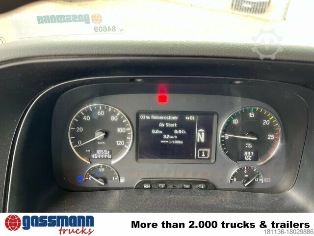 Platós teherautó Mercedes-Benz Actros 2544 L 6x2, Retarder, Lenkachse, Heckkran