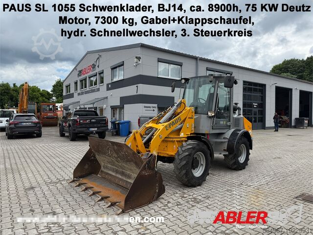 Radlader Paus SL 1055 Schwenklader Gabel Schaufel SW
