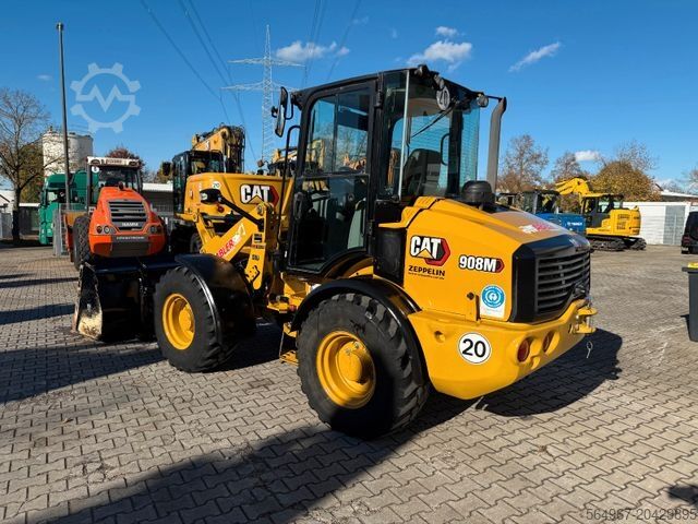 Wheel loader CATERPILLAR 908 M New Generation Radlader Klima SW