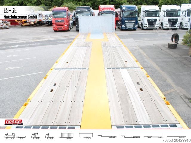 Werkplatform oplegger FAYMONVILLE MAX Trailer MAX410 Ballastauflieger