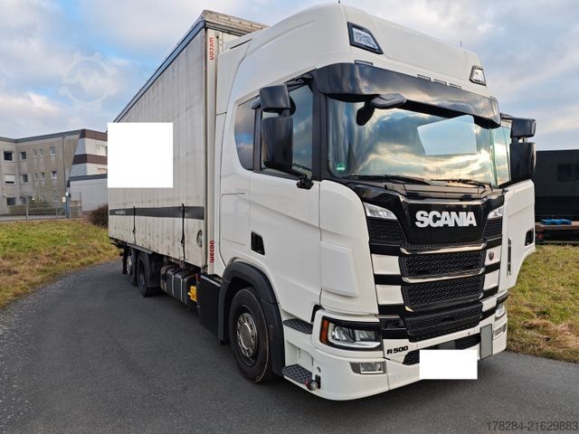 Swap body truck SCANIA S500  LANG LKW ZUG MEGA BDF Vollausst.